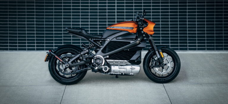 Harley-Davidson LiveWire an electric lightning bolt