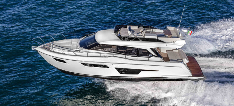The “A” team of flybridge motor yachts