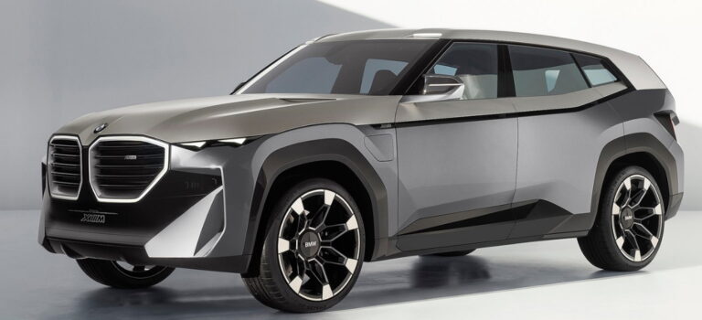 BMW Concept XM, the forerunner of a powerful and exclusive plug-in hybrid SUV