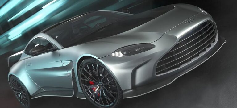 Aston Martin Vantage with V12 engine