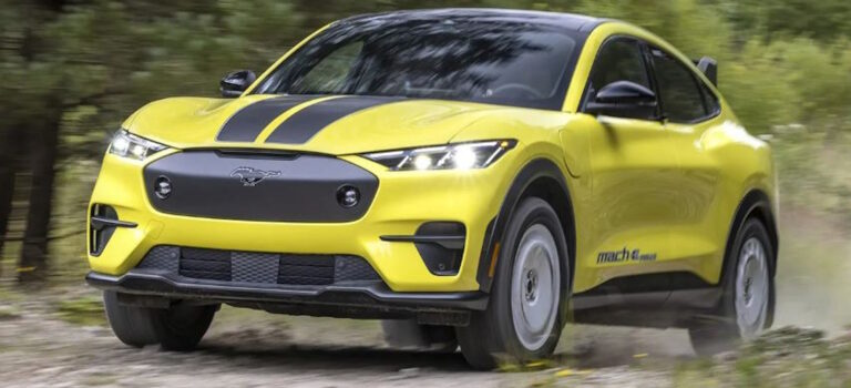 Ford Mustang Mach-E gets off the pavement